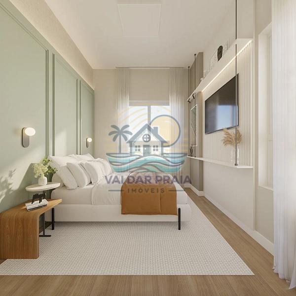 More em um condomínio clube com suíte e varanda gourmet em Cordeiros - Itajaí. — foto 7