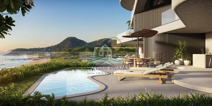 Uma residência frente mar rara na Praia do Estaleiro | Garden exclusivo com 579 m² privativos — foto 9
