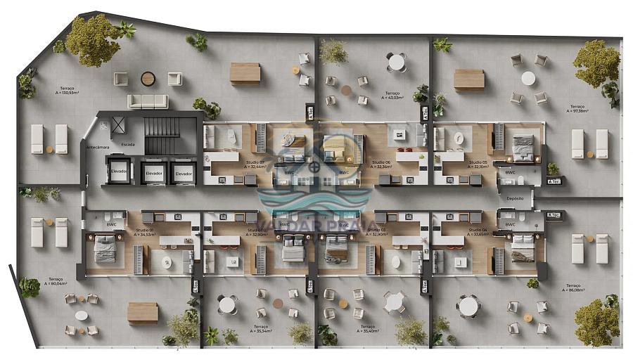 Pulse Smart Living | Studios no Centro de Itajaí com alta rentabilidade e lazer completo — foto 13