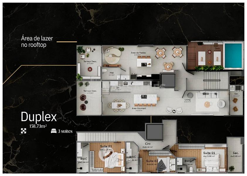 Projeto Exclusivo e Moderno bem pertinho da praia com 3 dormitorios — foto 7