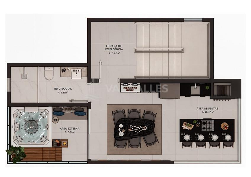 Sofisticado e Luxuoso. 1 a 3 suites. Balneario de Piçarras, 3 min da praia — foto 26