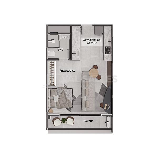 Moderno e Inovador, o NEO GRAVATA uma execelente oportunidade de viver o futuro. 1 e 2 Dorm. Com area de lazer completa, piscina e a melhor localizcao — foto 19