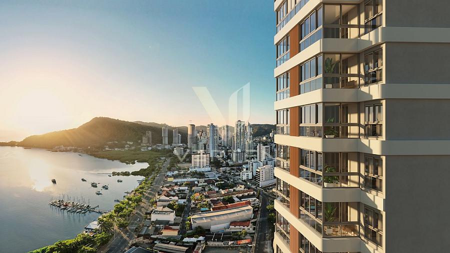 Apartamento 207,74 m� com 4 Su�tes e Vista para a Beira-Rio no Fazenda, Itaja� 1