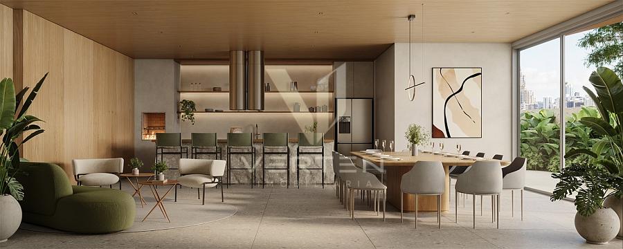 Apartamento 207,74 m� com 4 Su�tes e Vista para a Beira-Rio no Fazenda, Itaja� 14