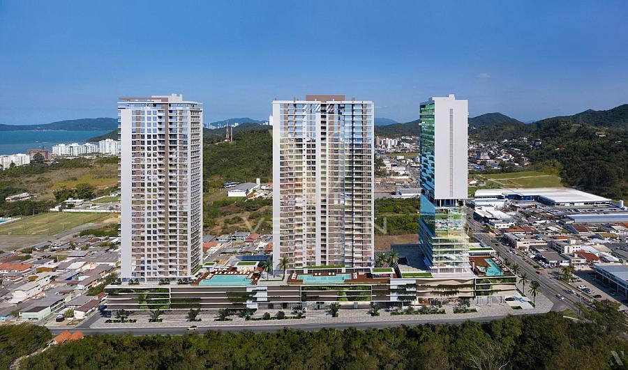Apartamento de 110 m� com 3 Dormit�rios e 1 Su�te na Praia Brava 2