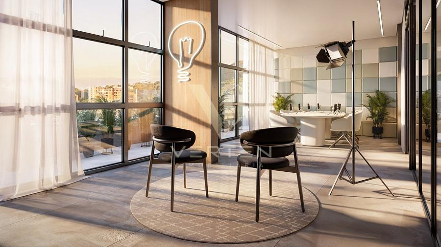 Studio com 32,30 m� 10