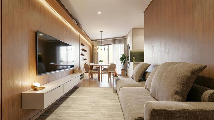 Apartamento com 1 Su�te + 1 Quarto � Venda no Bothanic | Centro de Itaja� | Lazer Completo 2
