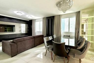 Apartamento com 3 quartos para alugar, 152m², 4 banheiros, 2 garagens - Centro - Balneário Camboriú