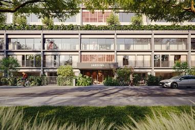 Apartamento Garden no Ed. Vista Jardins no VivaPark em Porto Belo