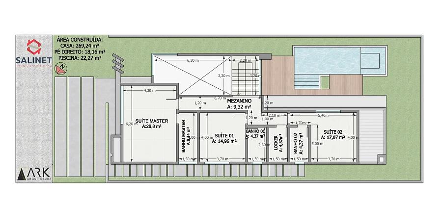 Casa na Quadra 14 Lote 8 no Condomínio VivaPark em Porto Belo — foto 10