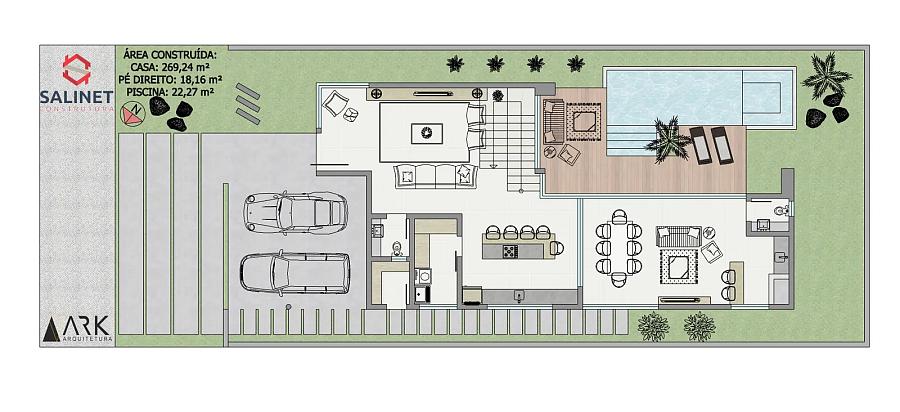 Casa na Quadra 14 Lote 8 no Condomínio VivaPark em Porto Belo — foto 7