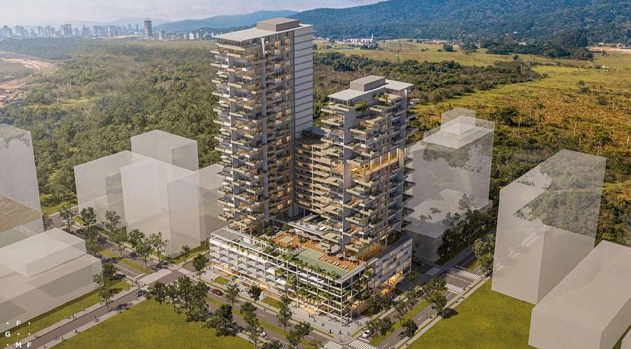 Apartamento no Ed. Quadra 27 no VivaPark em Porto Belo — foto 3