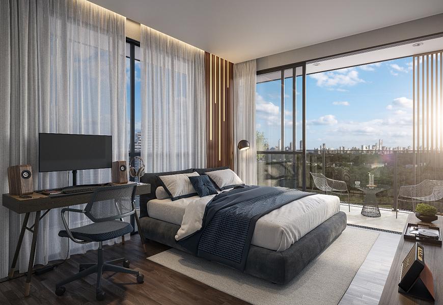 Studio no Edifício Voz no VivaPark em Porto Belo — foto 4