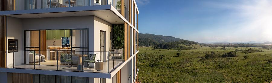 Studio no Edifício Voz no VivaPark em Porto Belo — foto 3